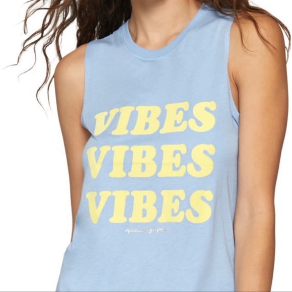 NWT Spiritual Gangster Vibes Muscle Tee - Picture 2 of 7